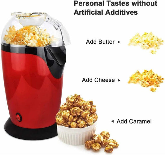 Portable Electric Popcorn Maker – Fresh Popcorn Anytime